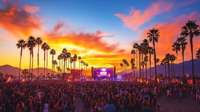 Coachella is a bit different to festivals you see elsewhere